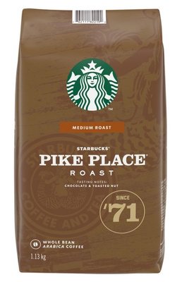 好市多COSTCO 線上代購商品~STARBUCKS星巴克 派克市場咖啡豆1.13kg/包*3