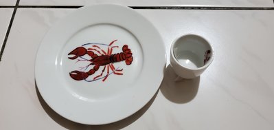 全新 荷蘭百年名瓷 Animaux de Cuisine FABIENNE CHAPOT 盤子 + 特殊造型 杯子