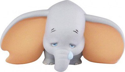 【QQ公仔物語】【NA196】【現貨】迪士尼 Dumbo 小飛象 扭蛋 單賣 哭哭小飛象 滿千免運