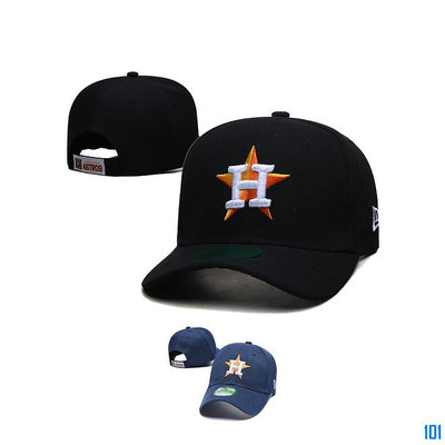 101潮流MLB 棒球帽 經典 Houston Astros 休斯敦 太空人 沙灘帽 可調整 嘻哈帽 男女通用 運動帽 潮帽