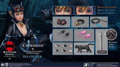 金錢貓雜貨 全新 Star Ace Toys 1/6 豪華版 SA0099 忍者蝙蝠俠 Catwoman 貓女