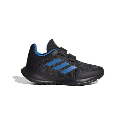 Adidas Tensaur Run 2.0 CF K 童鞋 黑藍色 中童 大童 魔鬼氈 慢跑鞋 IF0365
