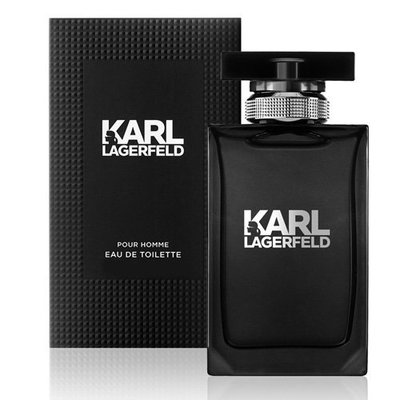 ☆YOYO小棧☆ KARL LAGERFELD 卡爾·拉格斐 同名 時尚 男性淡香水 50ml 【送旋轉式8ml空瓶】