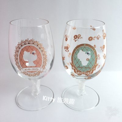 [Kitty 旅遊趣] Hello Kitty 紅酒杯 酒杯 凱蒂貓 水鑽杯 高腳杯 玻璃杯 杯子 情人節禮物