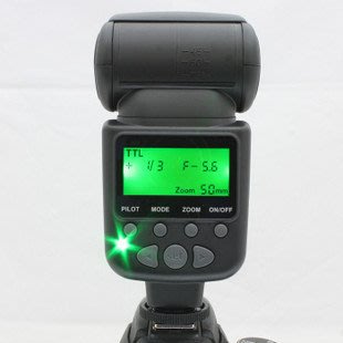 美科MK950適用佳能相機頻閃/前簾同步/TTL閃光燈 60d 70d 6d 7d