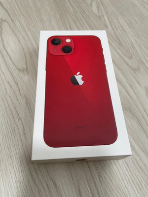 【J30 】紅色 全新未拆 台哥大保固一年 蘋果 Apple iPhone 13 mini i13 mini 128g 5.4吋