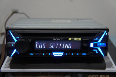 典藏專區"SONY"索尼CDX-G1151U單CD.MP3/USB/前AUX /高音質主機24bit/泰國製品.