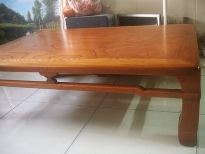 櫸木和室桌  老件  紅雞油  非檜木  八仙桌  頂下桌