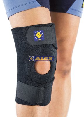 ALEX調整式護膝(只)T-64 登山 運動 透氣 籃球 健走 網球 羽球