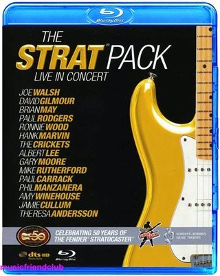 高清藍光碟 The Strat Pack Live In Concert 吉他大師倫敦演唱會 (藍光BD50)