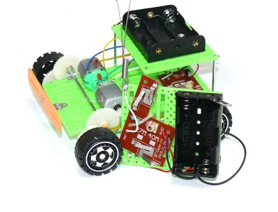 【UCI電子】(Z-1) 四通道遙控車 DIY小車 遙控車 小車套件 教學 玩具