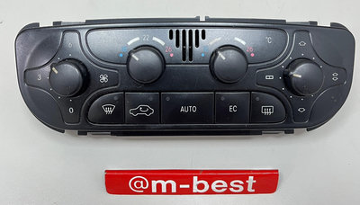 BENZ W209 C209 CLK 2003-2004 冷氣按鍵 冷氣控制面板 冷氣開關 冷氣電腦 旋扭式 4小旋扭 (日本外匯拆車品) 2038300785