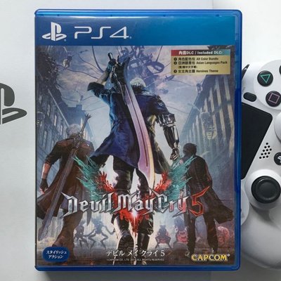 【爆款】PS4游戲光盤 鬼泣5 惡魔獵人5 DMC5 Devil May Cry5 英文日文現貨