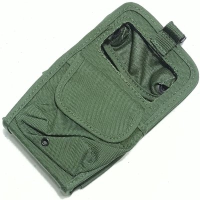 美軍公發 GPS 電子通訊器材包 手機袋 MOLLE 綠色 全新