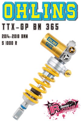 ♚賽車手的試衣間♚ Ohlins ® TTX-GP BM 365 2014-2018 BMW S 1000 R 避震器