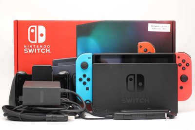 【台南橙市3C】任天堂 Nintendo Switch 紅藍版 電力加強版 二手電玩主機  #87229