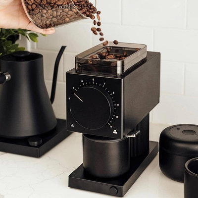 咖啡機美國FELLOW 二代Ode 64mm刀盤家用手沖咖啡電動磨豆機專業研磨器磨豆機