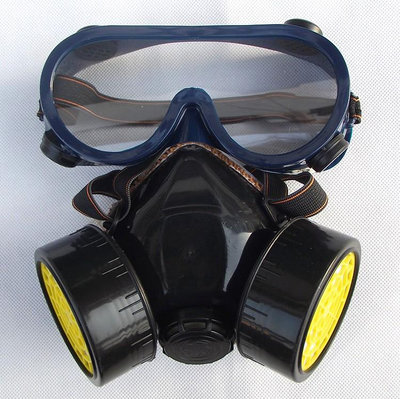 防毒面具全面罩噴漆用防塵防煙口罩放毒氧氣面罩全臉防護罩臉罩