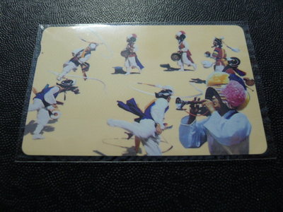 【YUAN】世界各國電話卡-TELEPHONE CARD（韓國）磁條式電話卡 儲值卡 預付卡