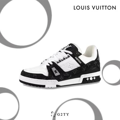 [G2TY] Louis Vuitton |  LV Trainer Sneaker 熊貓 黑白 牛仔 運動鞋