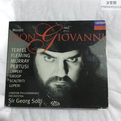 莫扎特Don Giovanni 3cd 0145凌雲閣唱片