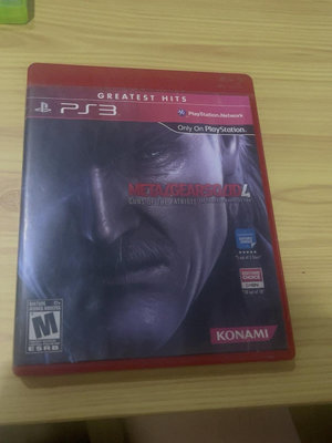 PS3游戲 合金裝備4 美版紅盒18