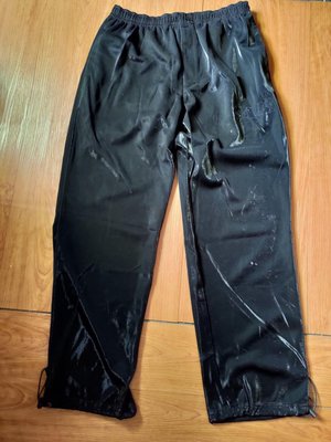 [99go]  日本潮！潮！潮！ GALFY  by  CRUTCH 閃亮布料 黑色 運動長褲 free size