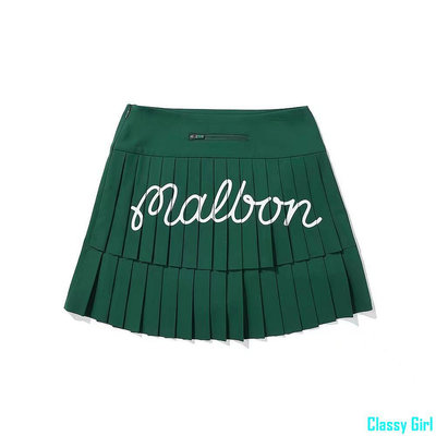 Classy Girl2023新款【韓國】malbon高爾夫服女士夏季百褶裙運動時尚短裙