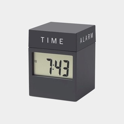 “正品”4-in-1 Twist Clock 四合一扭扭鬧鐘 美國 MoMA 時間鬧鐘日期溫度