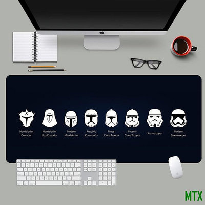 MTX旗艦店星球大戰滑鼠墊 Star Wars超大滑鼠墊 加大滑鼠墊 電競滑鼠垫 桌墊滑鼠墊 防水 加厚 辦公室 超大 鍵盤