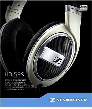 ─ 立聲音響 ─ 加贈耳機架 宙宣新竹經銷商 聲海 sennheiser HD599 歡迎來店試聽
