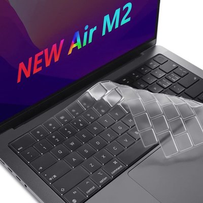 森尼3C-TPU鍵盤膜 超薄 超透 透光for MacBook Air M2 A2681 pro 14 13 15 16 M1-品質保證