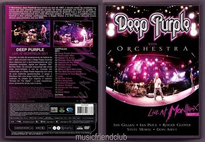 音樂居士新店#深紫樂隊 Deep Purple Live At Montreux 2011 (/dts) DVD