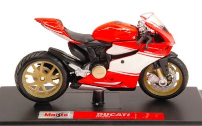 【杜卡迪摩托車模型】Ducati 1199 Superleggera 2014 重機模型 Maisto 1/18精品車模