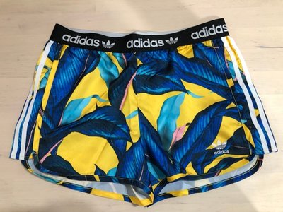 Adidas Originals DH3062 三葉草 短褲 植物 海灘褲 女款
