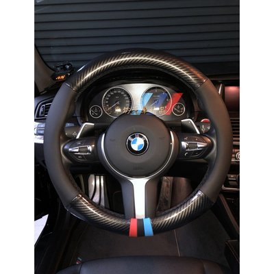 臺灣！BMW 全系 X1、X3、X5、E39、E46、E60、E70、E71、E90、E92 方向盤套 碳纖 皮套 Y5315