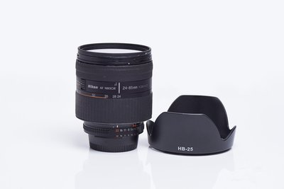 【全幅變焦】Nikon AF 24-85mm F2.8-4.0D Marco鏡 二手無盒單，另贈鏡頭軟包 誠可議
