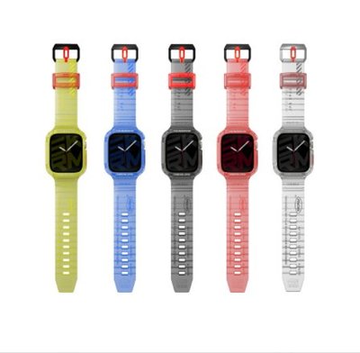 促銷 Skinarma Saido 街頭潮流一體成形錶帶 for Apple Watch 44/45mm 共用款