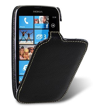 【Melkco】出清現貨 下翻荔黑Nokia 諾基亞 Lumia 610 3.7吋真皮皮套保護殼保護套手機殼手機套