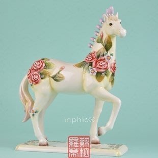 INPHIC-歐式擺飾 陶瓷馬擺飾 創意家居飾品 擺飾裝飾品