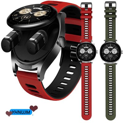 華為 Huawei Watch Buds 智能手錶帶運動手鍊的軟矽膠錶帶