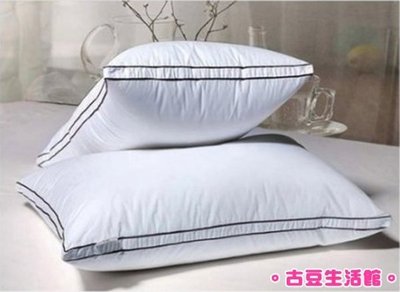 台灣製 羽絲絨呼吸枕，立體車邊，蓬鬆透氣，五星級飯店專用款枕頭，柔順舒適