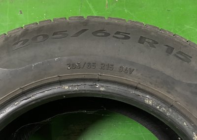 德國馬牌 205/65/15 輪胎 胎皮 15年42周 5成新 勘用品 備胎 預備胎 2顆賣1000元