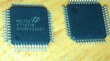 HT1621B LCD驅動器/RAM映射/液晶 LQFP48 W58 [77182]