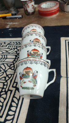 景德鎮陶瓷茶杯共7個