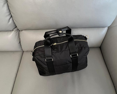 【熱賣精選】agnes b 旅行袋行李包大容量電腦外貿輕便降落傘材質歐美日韓包