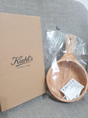 正版公司貨 高質感契爾氏木質沙拉碗 Kiehl's木製甜品碗 冰品碗 冷盤碗