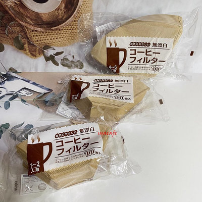 ✨愛鴨咖啡✨日本製 Kanae 咖奈耶 扇型咖啡濾紙 100張