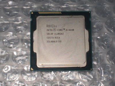 售四代intel Core i5-4440 3.1G 22nm 1150腳位 4核心 CPU(良品)(1元起標)