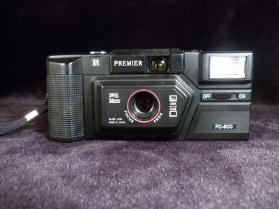 古玩軒~二手底片相機.傻瓜相機PREMIER PC-500(非sony.canon.nikon)PPP89